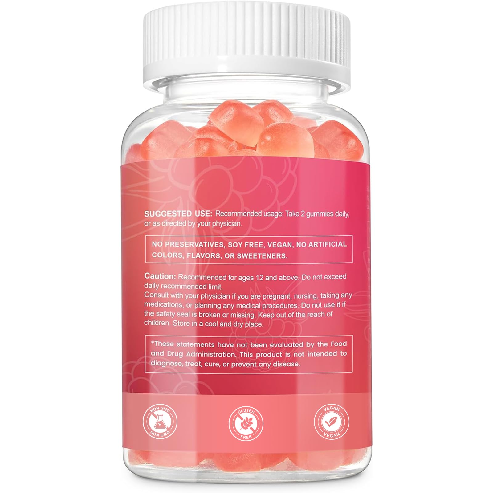 Gommes Esverco Biotine sur étagère, complément pratique et végan