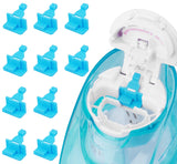 ETCBNIU pack capsules silicone eau saline bleu – réutilisable et économique