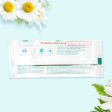 Lingettes hygiéniques Etenpo en emballages individuels pour une propreté constante dans le sac.
