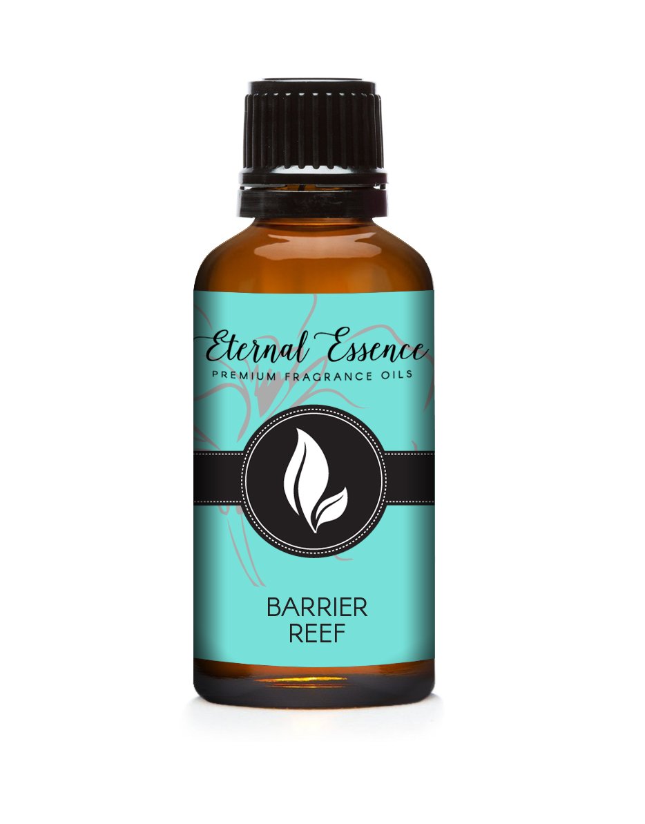 Eternal Essence Oils Barrier Reef, bouteille ambrée 30ml prête à parfumer bougies et savons.