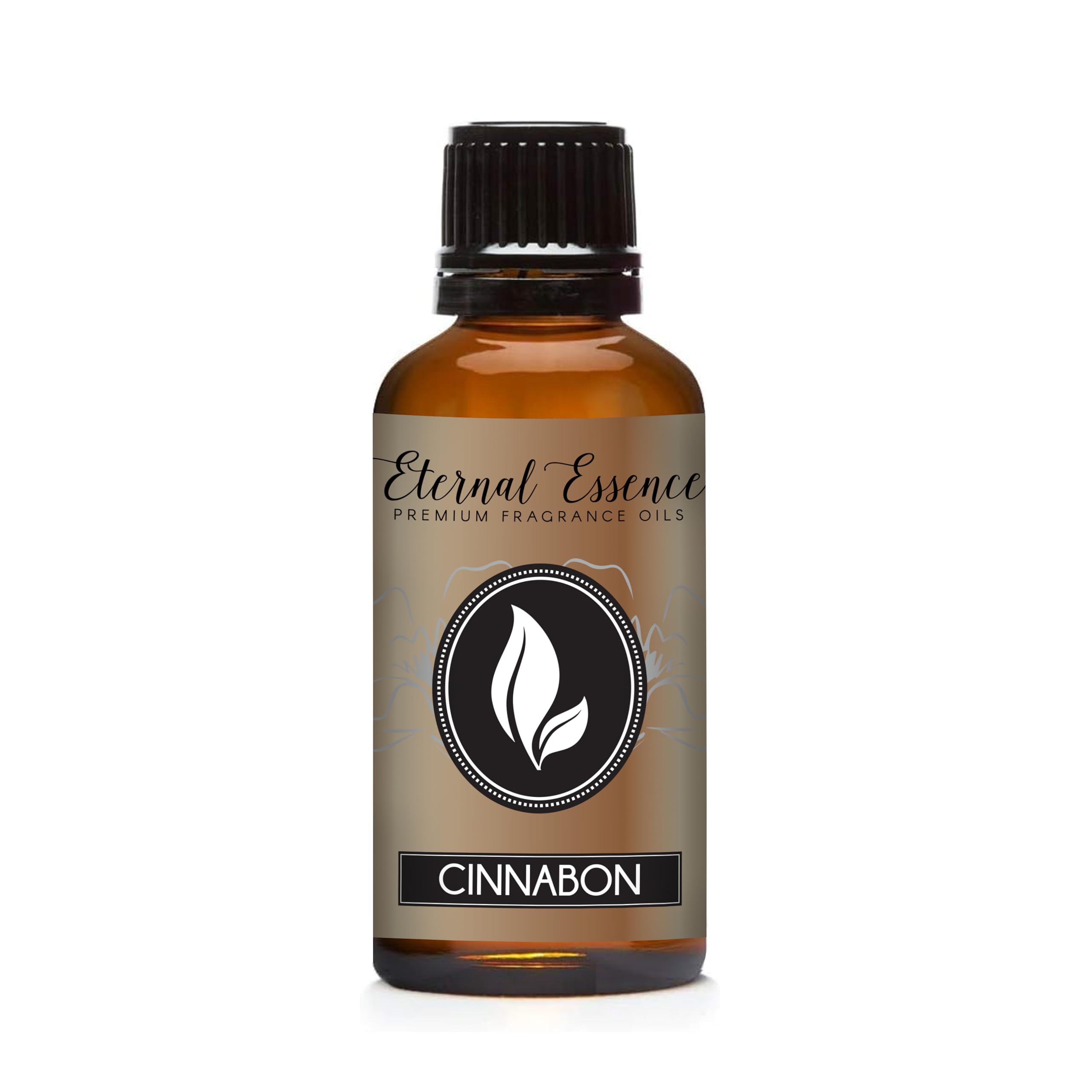 Eternal Essence Oils Cinnabon bouteille verre ambré 30 ml pour bougies et diffuseurs