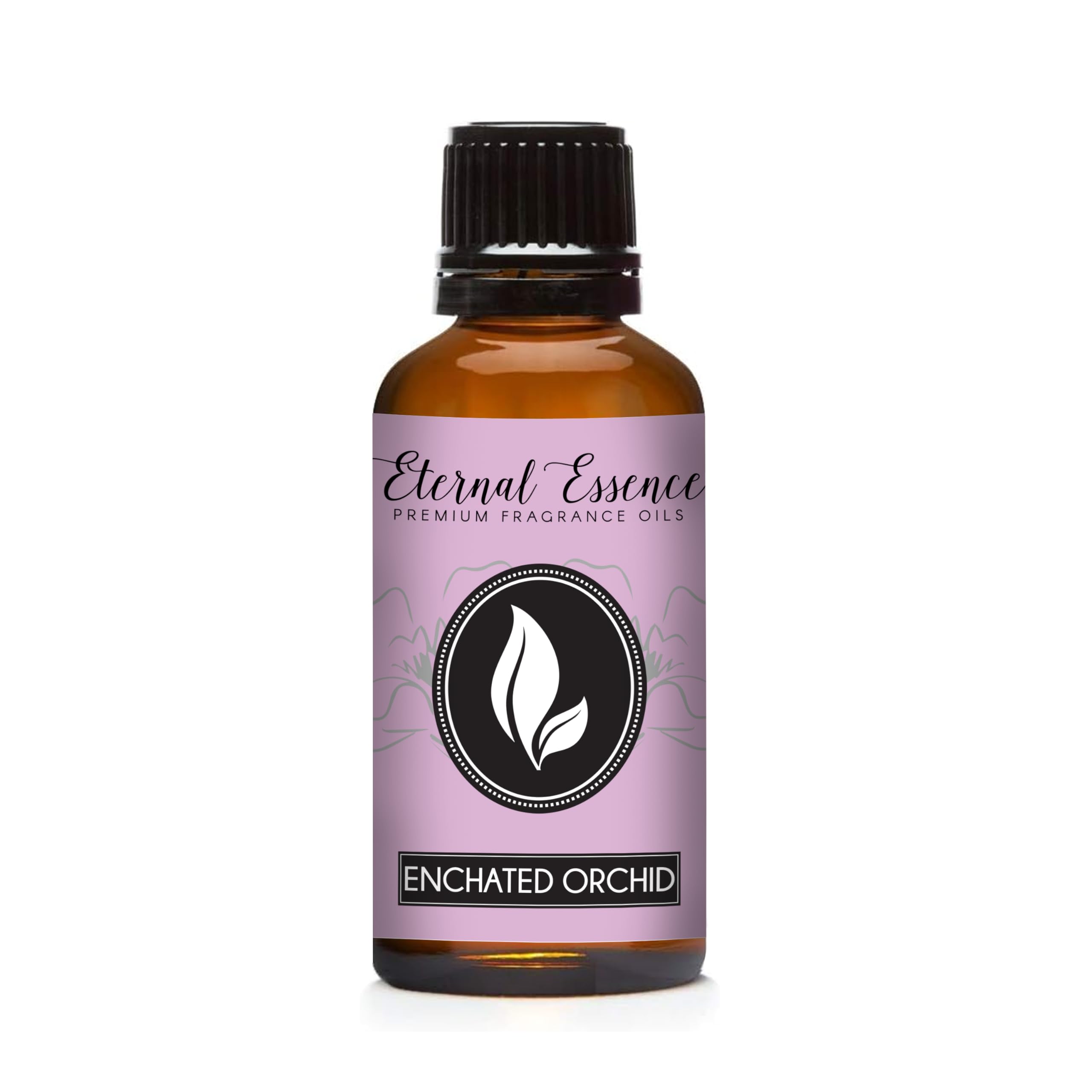 Orchidée enchantée Eternal Essence Huiles, bouteille ambrée 30 ml prête pour bougies et savons.