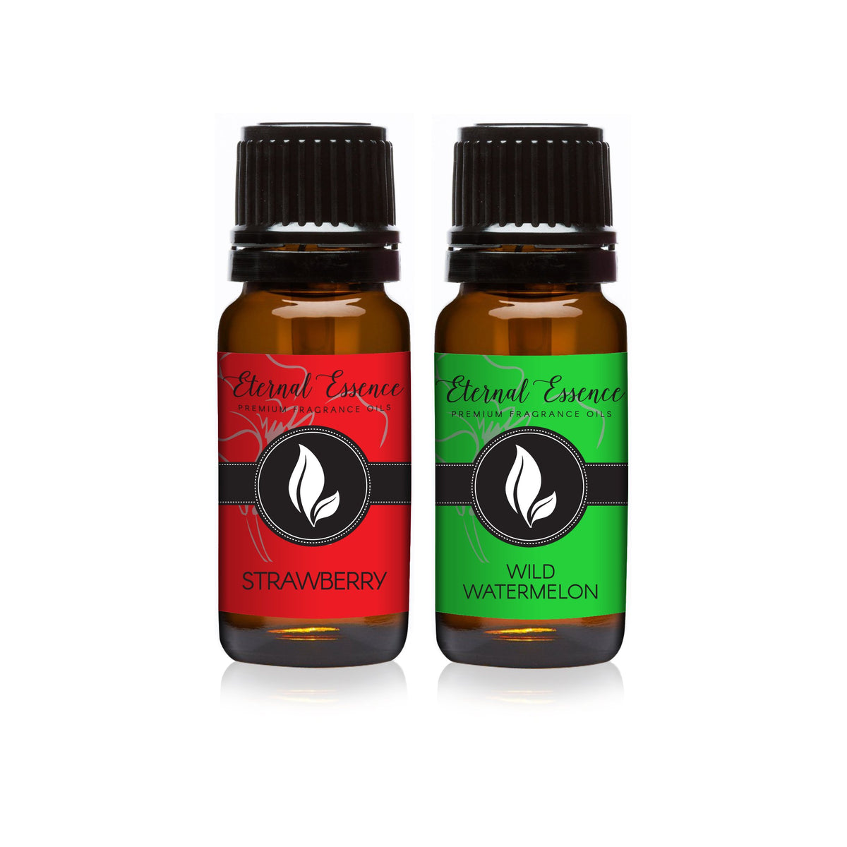 Huiles Eternal Essence Fraise, bôteille ambre 10 ml pour parfumage maison et diffuseur.