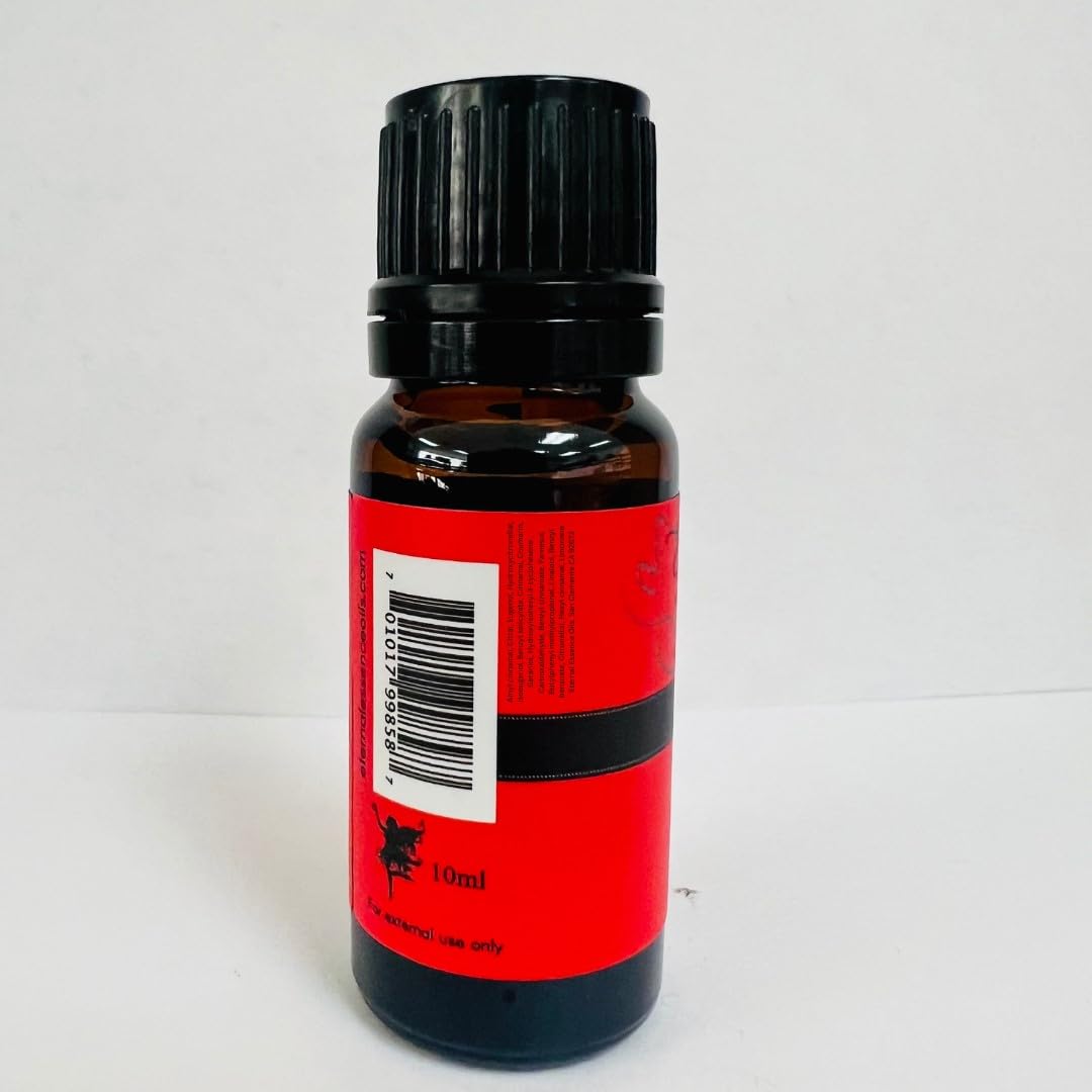 Goutteur Eternal Essence Fraise, bouteille ambre 10 ml pour dosage précis.