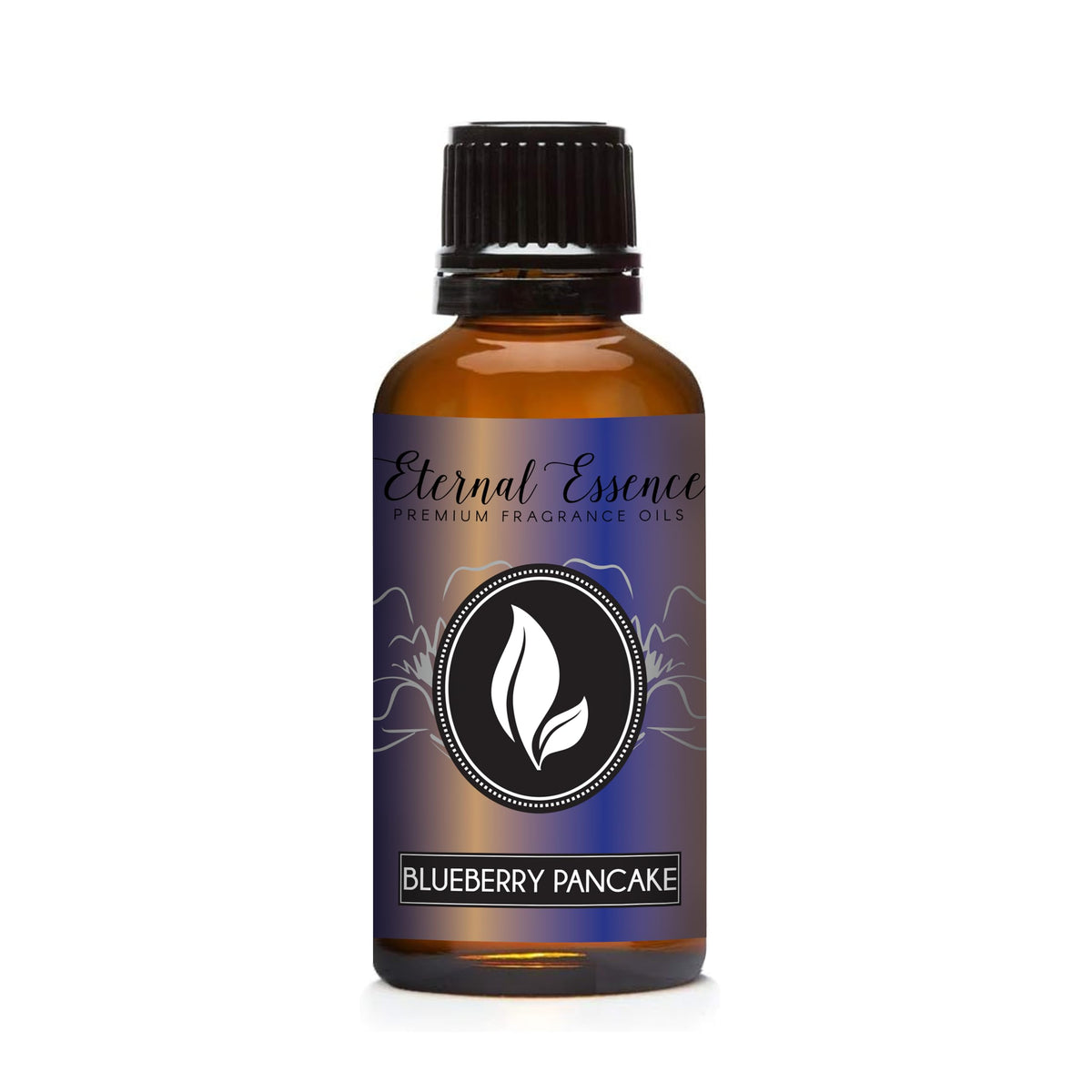 Eternal Essence Oils Blueberry Pancakes: bouteille ambrée 30 ml prête à diffuser.