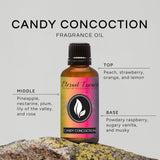 Candy Concoction – pipette doseuse pour dosages précis en parfums.