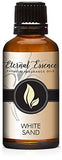 Eternal Essence Oils White Sand flacon ambré 30ml, idéal pour bougies parfumées.