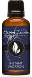 Eternal Essence Oils Instant Vacation, bouteille ambrée 30 ml, parfum durable pour bougies.