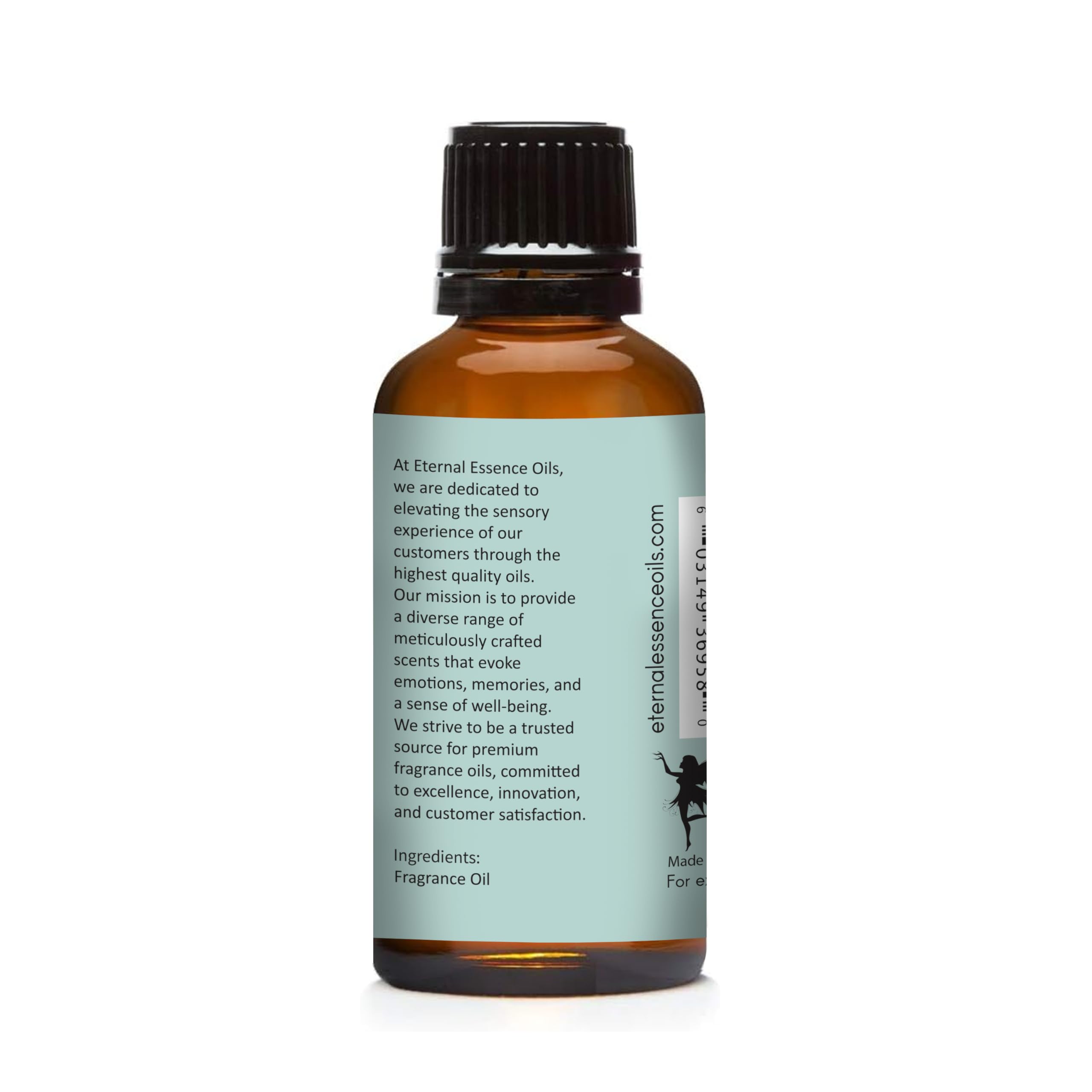Utilisation possible avec diffuseurs et bougies Eternal Essence Oils Muscs Blanc.
