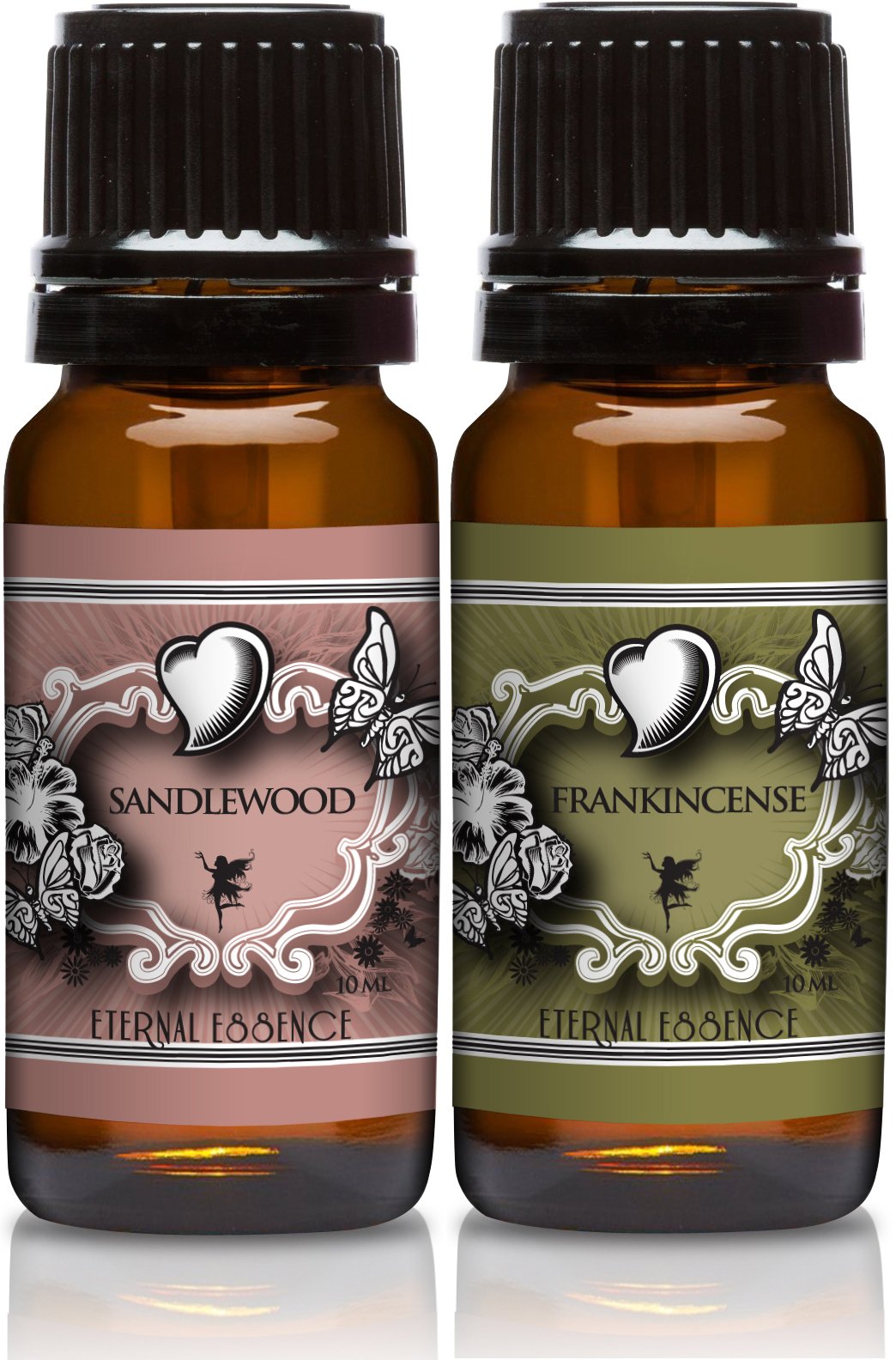 Huile Santal bois d'Eternal Essence Oils, parfum riche pour diffuseurs et bougies.