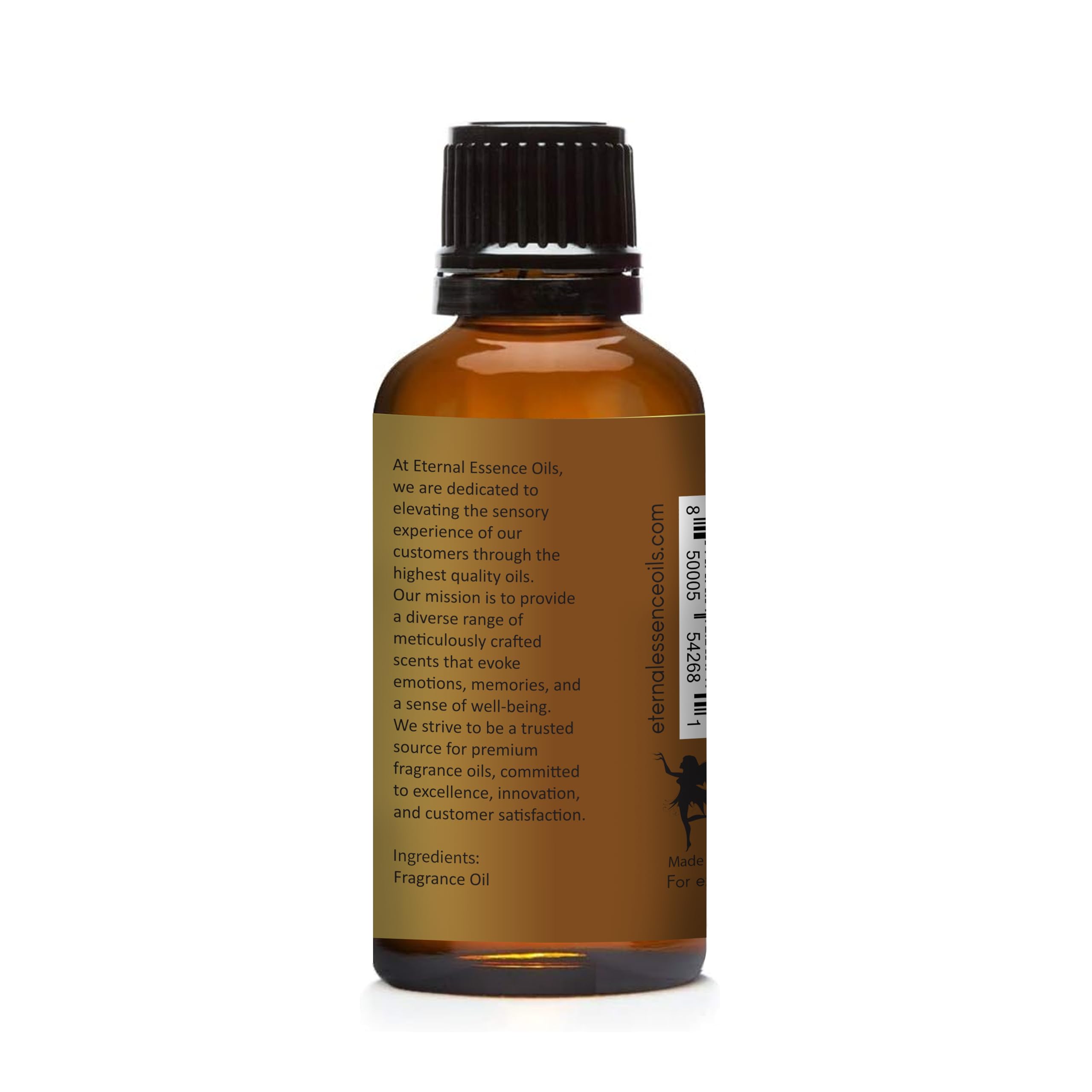 Notes boisées vanillées d’Eternal Essence Oils Santal Vanille, usage facile en diffuseurs et pot-pourri.