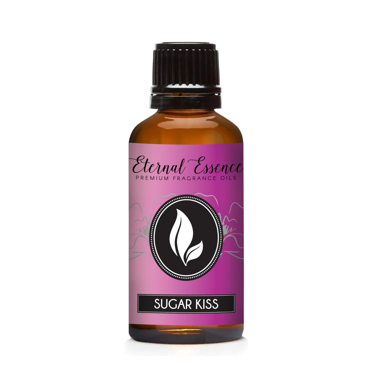 Sugar Kiss d'Eternal Essence Oils, bouteille verre ambre 30ml prête pour diffusion parfumée.