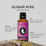 Sugar Kiss avec embout goutte intégré, dosage précis pour vos créations parfumées.
