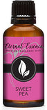Eternal Essence Oils Sweet Pea – flacon ambré pour bougies parfumées et diffusion durable