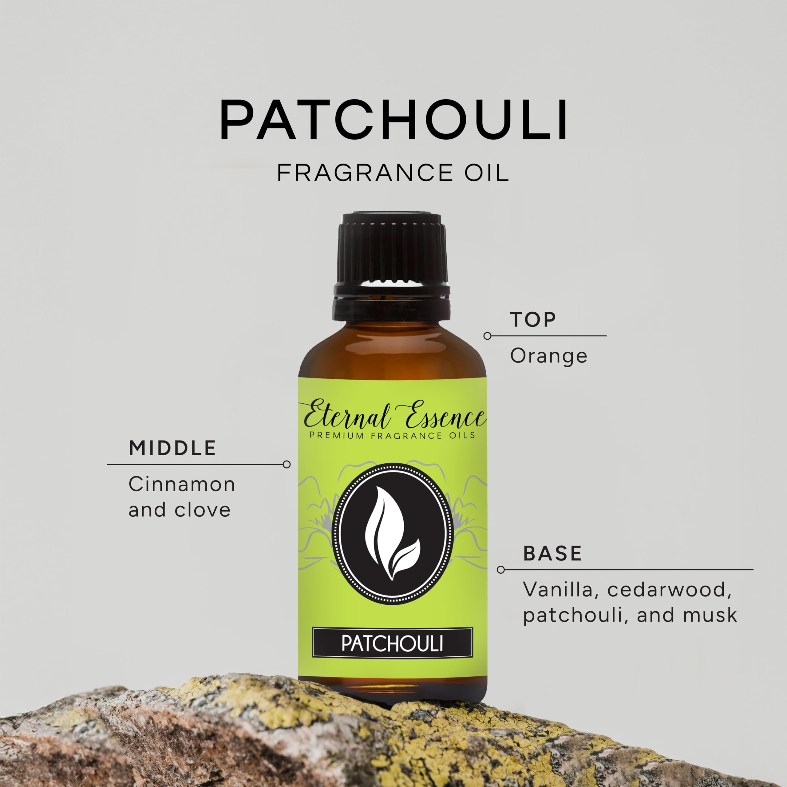 Diffuseur aromatique utilisant Eternal Essence Patchouli pour ambiance chaleureuse.