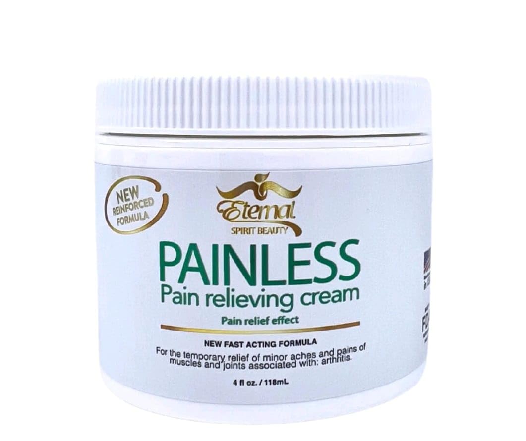 Eternal Spirit Beauty Crème douleur rapide: bouteille et absorption rapide pour apaiser les muscles.