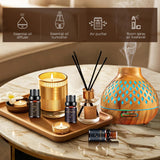 Ethlauff: emballage cadeau luxe pour huiles essentielles raffinées.