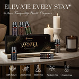 Ethlauff: ensemble huiles-diffuseur hoteliere pour parfum durable et élégant.