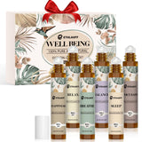 Ethlauff ensemble huiles roll-on relax favorise relaxation et bien-être en déplacement