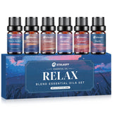 Ethlauff Relax – coffret d'huiles essentielles pour détente et équilibre.
