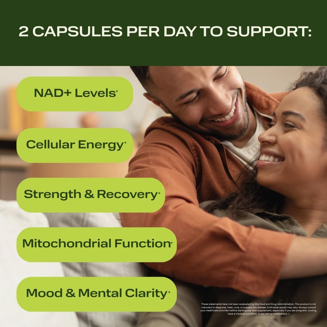 Ethlete NAD+ Longevity, emballage recto, présentation du produit