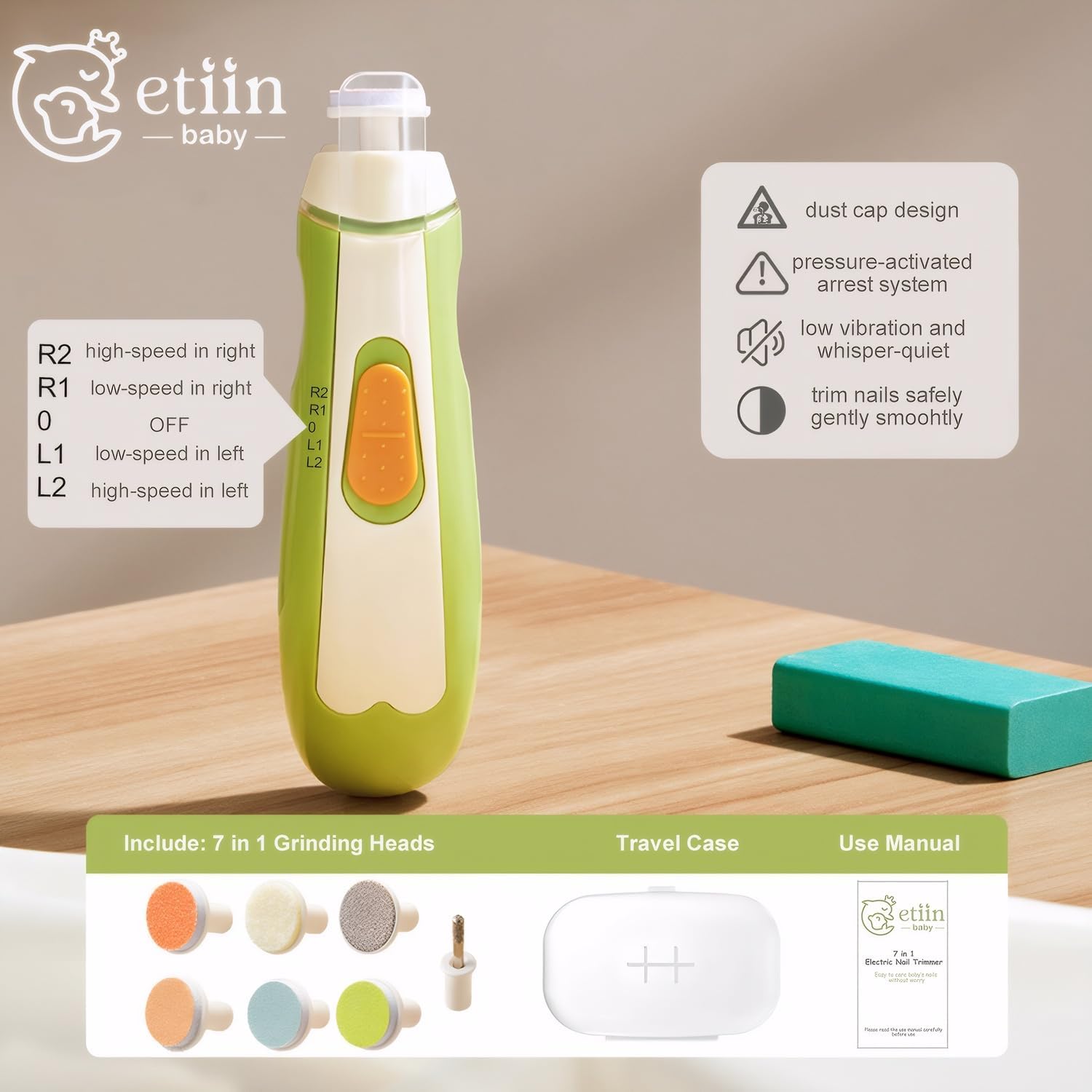 Moteur silencieux Etiin pour des sessions calmes de limage