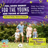 Vital+Boon – gomme vitamine C, goût agréable et soutien potentiel à l’absorption