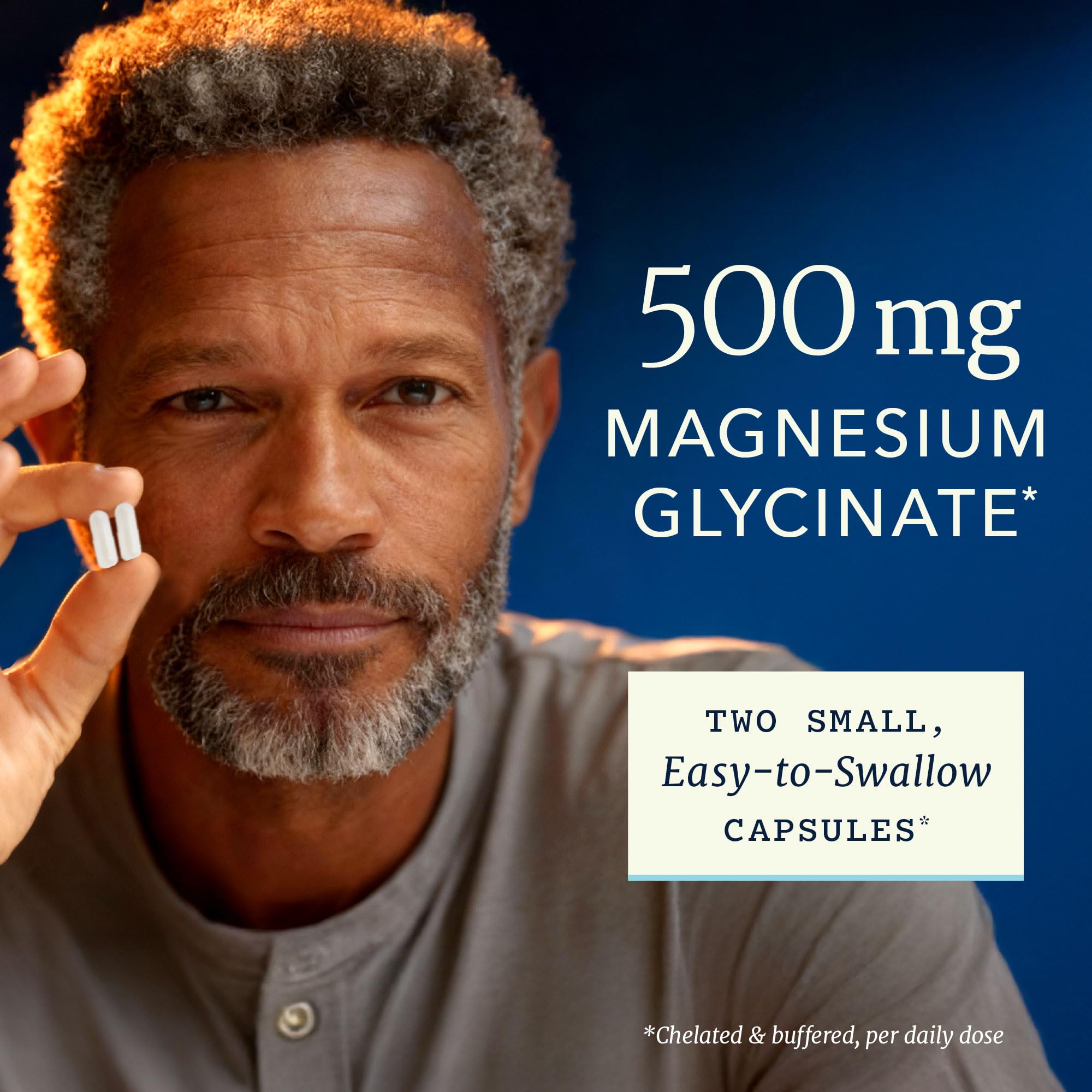 Nobi Magnesium Glycinate – étiquette claire affichant composition et garanties.