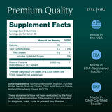 Gommes sans gluten Etta Vita Mucuna Pruriens, support neuronale lors des journées chargées.