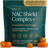 Gommes NAC sans sucre Etta Vita au goût orange pour le bien-être quotidien.