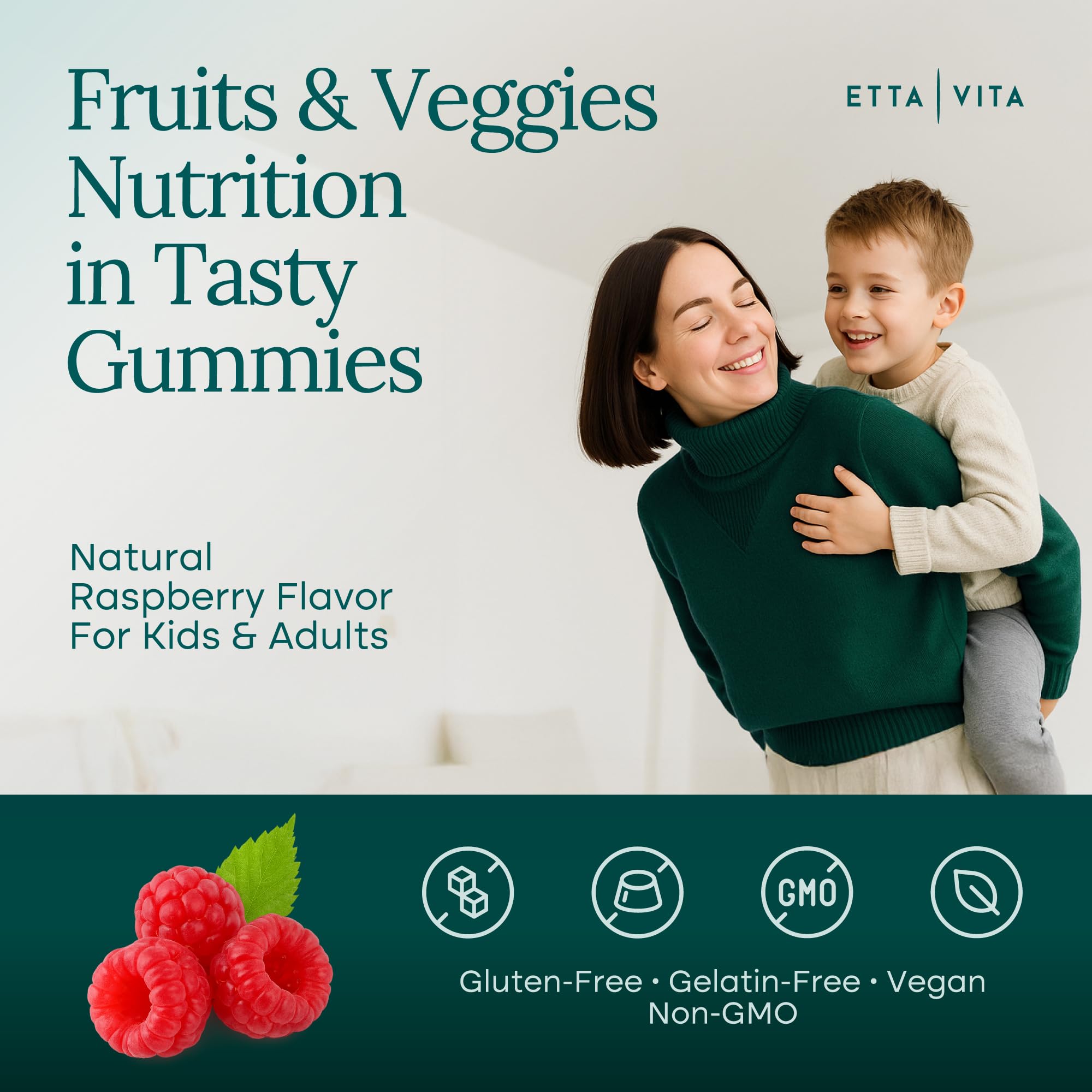 9 superfruits et 30 légumes chez Etta Vita, apport varié.