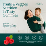 9 superfruits et 30 légumes chez Etta Vita, apport varié.