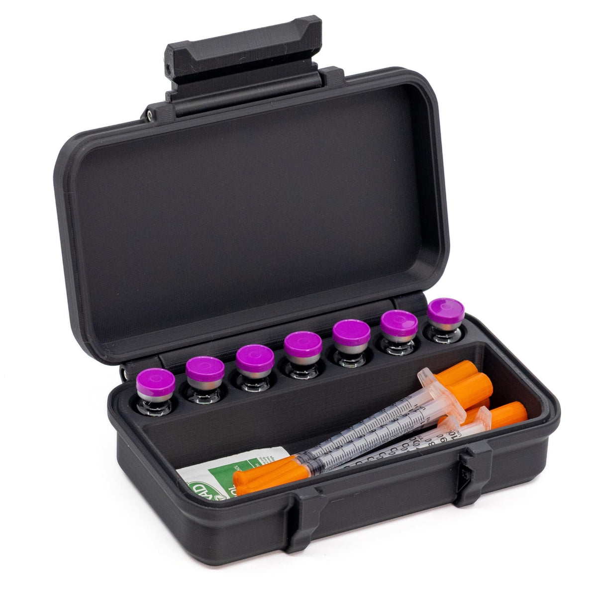 Étui rigide pour flacons 3ml protège vos flacons et facilite le rangement.
