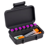 Étui rigide pour flacons 3ml protège vos flacons et facilite le rangement.