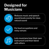 Embouts multiples MusicPro Elite pour un ajustement personnalisé et confortable
