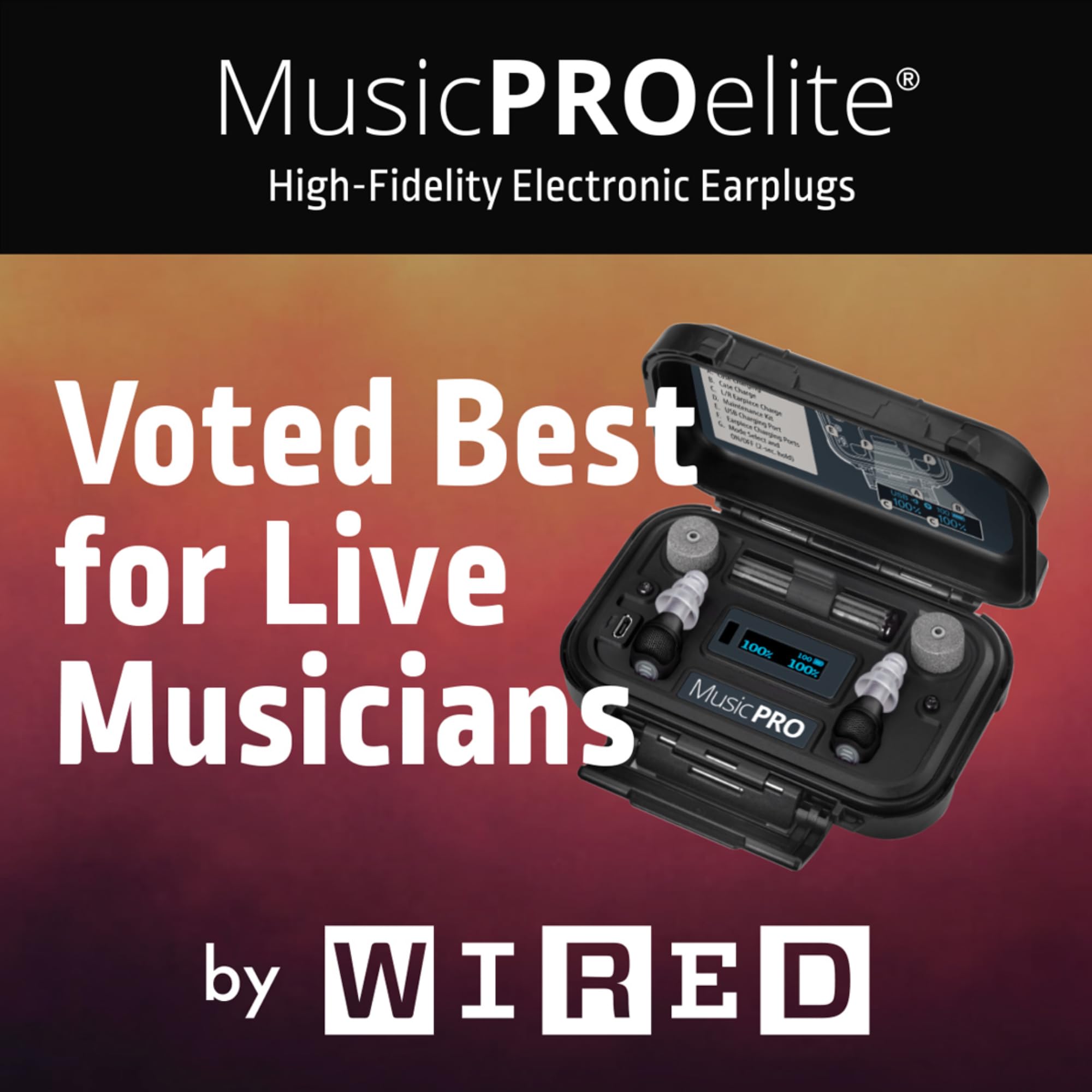 Boîtier étanche MusicPro Elite, pratique pour tournées et répétitions