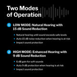 MusicPro mode haut: amplification des sons faibles et des conversations.