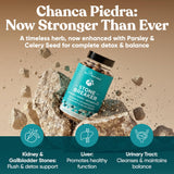 Capsules végétariennes Eu Natural Chanca Piedra faciles à avaler