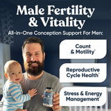 Eu Natural Conception pour Lui — capsules végétariennes faciles à prendre.