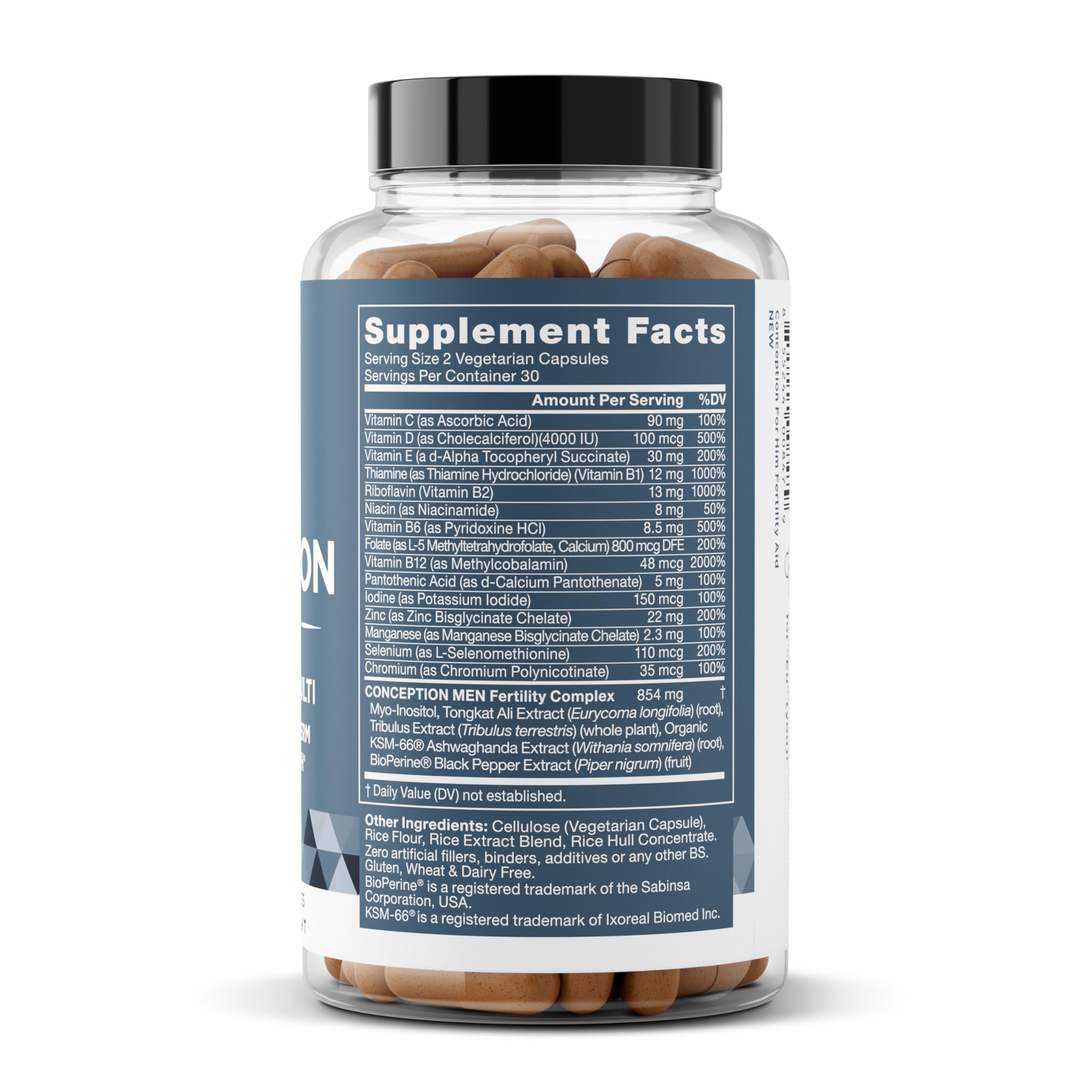 Eu Natural Conception pour Lui — contrôle qualité par tests indépendants.