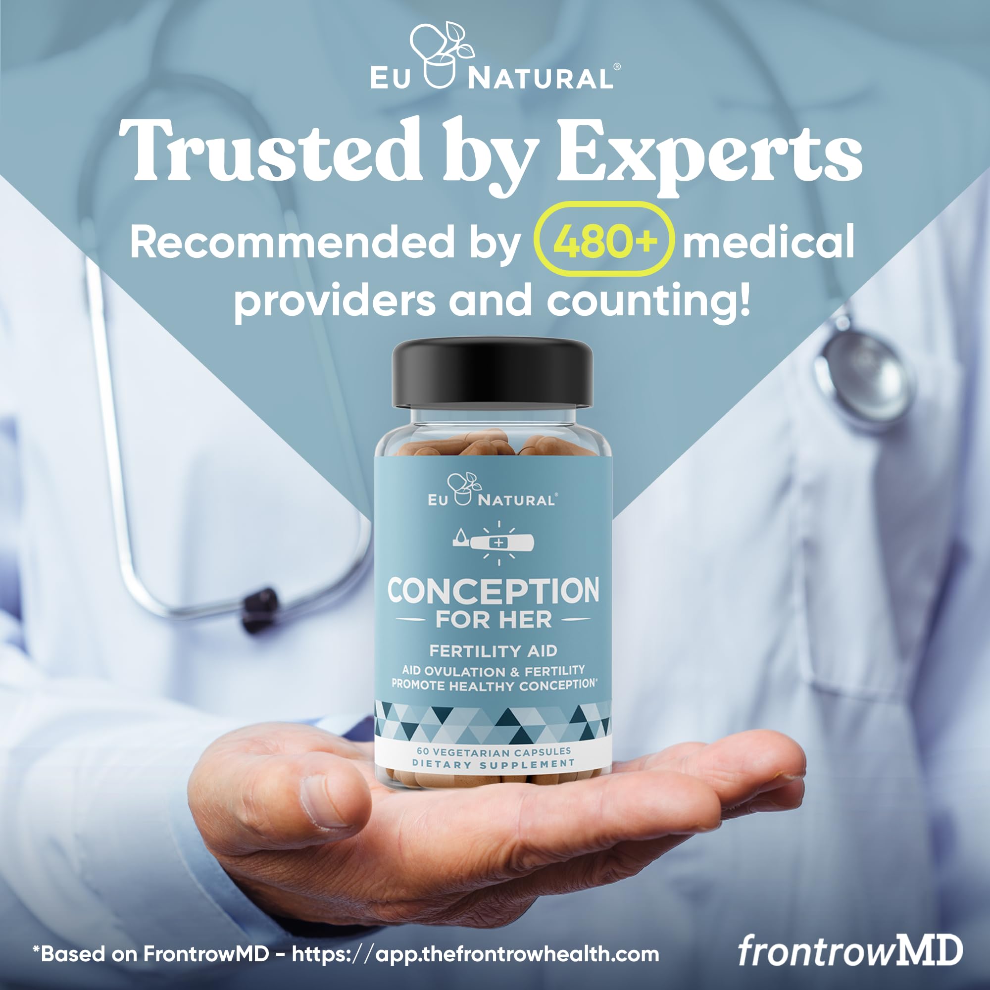 Eu Natural Conception pour Elle: myo-inositol et folate pour l’équilibre hormonal potentiel.