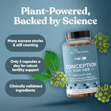 Eu Natural Conception pour Elle: Vitamine D et Vitex soutenant l’équilibre reproductif.