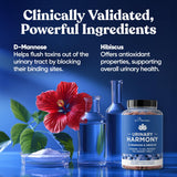Eu Natural Urinary Harmony, extrait hibiscus pour un environnement urinaire équilibré.