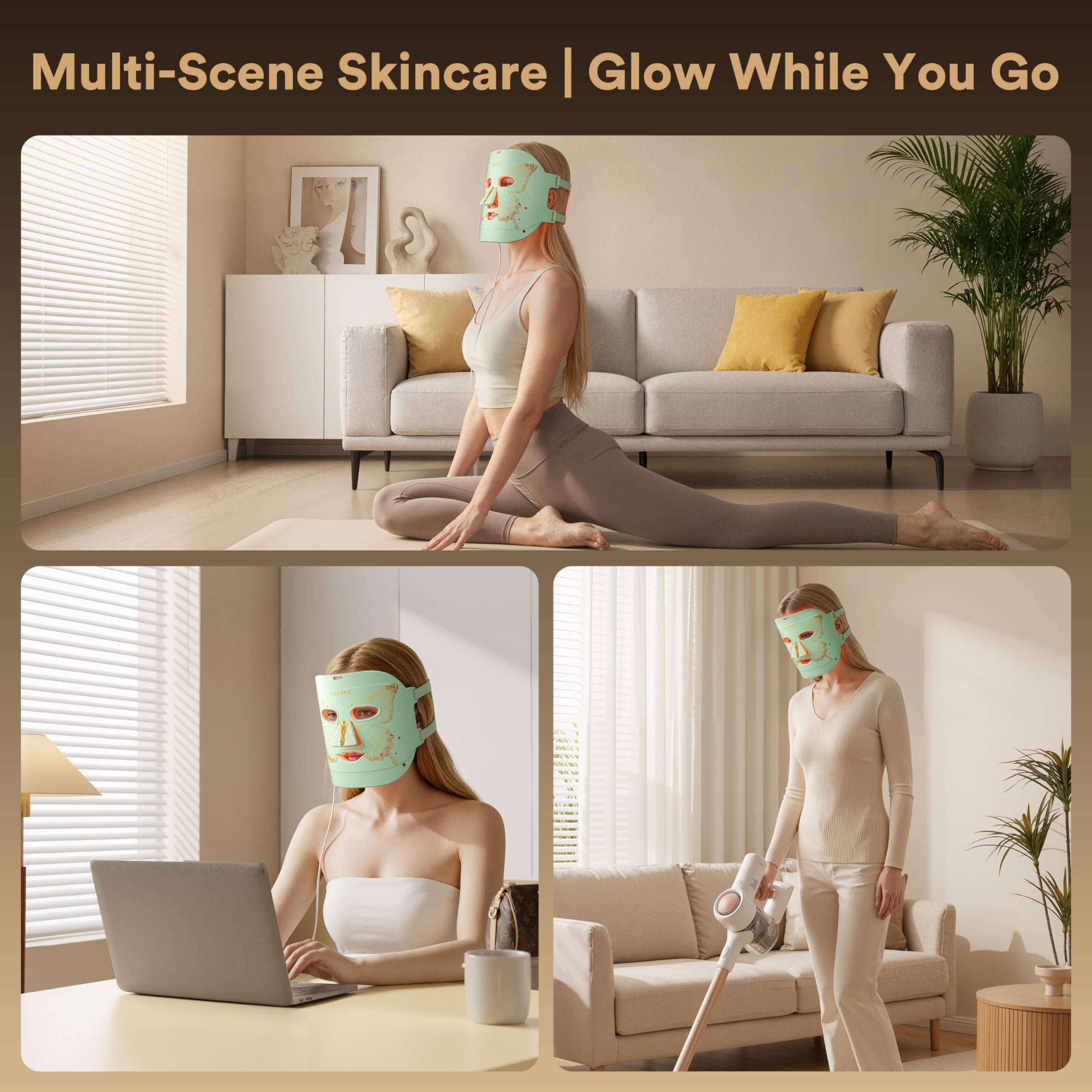 EUARNE Masque usage domicile – séance beauté pratique à la maison.