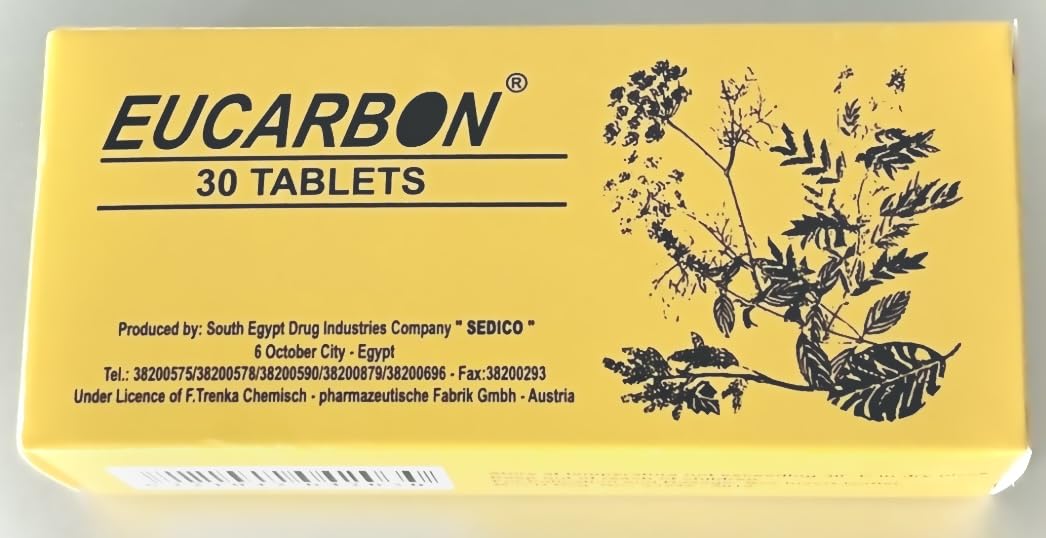 Eucarbon Tablettes 30 – bouteille, soutien digestif naturel et confort après repas