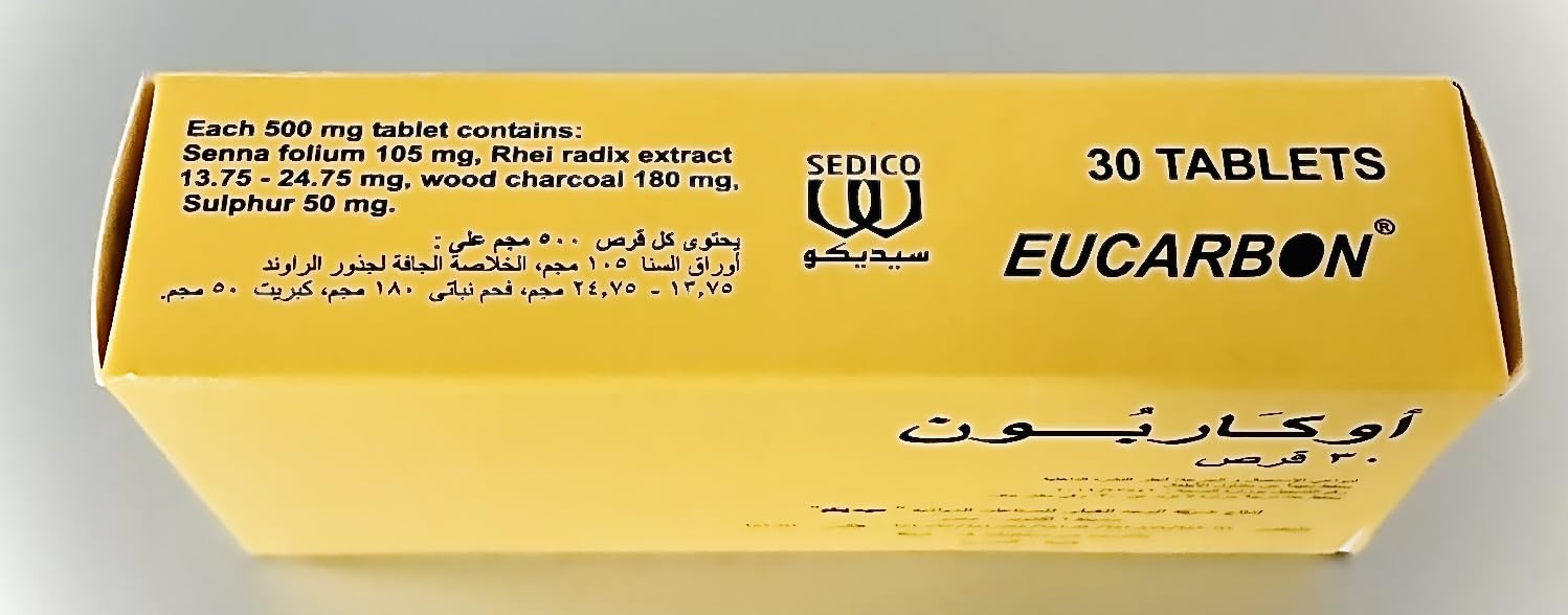 Eucarbon Tablettes 30 – usage quotidien, purification intestinale potentielle