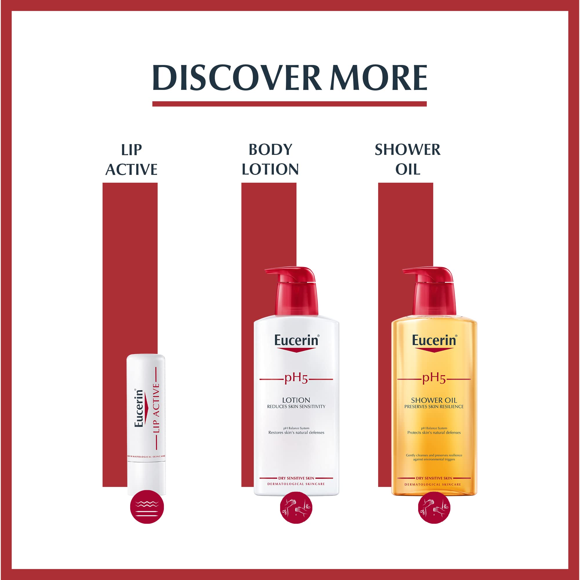 Eucerin Intim-Protect Application rituel quotidien, application fluide et confortable.