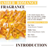 EUQEE Ambre Romance bougie professionnelle pour créations parfumées