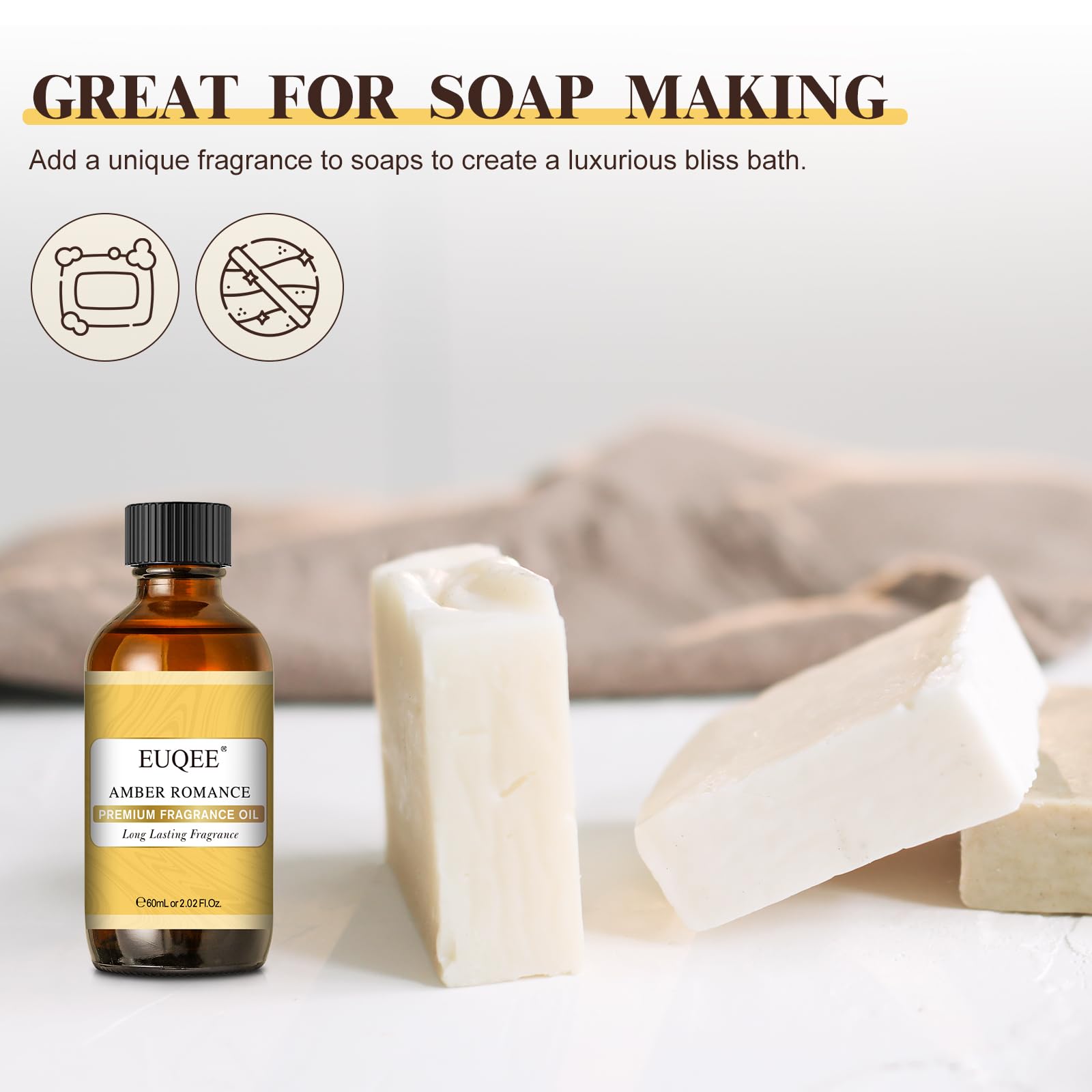 EUQEE Ambre Romance coffret cadeau élégant et prêt-à-offrir