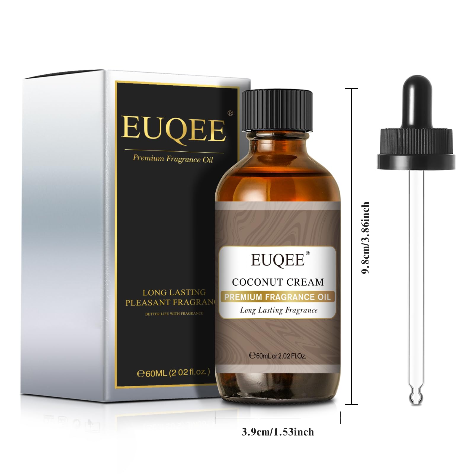 EUQEE essences coco pour diffuseurs et soins maison.